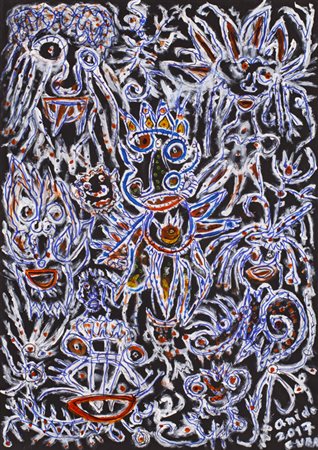 ALBERTO ANIDO (1938)Fetectun de guijes en la poza de los negritos,...