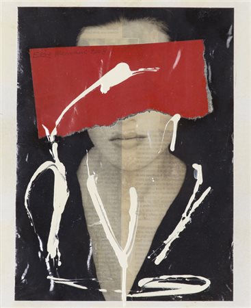 ELIO MARIANI (1943)Senza Titolo, 2008Tecnica mista e collage su carta...