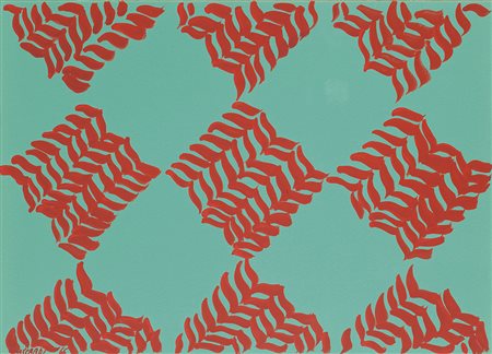 Carla Accardi (Trapani 1924 – Rom/Roma 2014) Senza titolo, 1966;Tempere su...