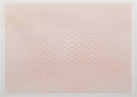 Enrico Castellani (Castelmassa 1930 – 2017) Senza titolo, 1978;Tecnica mista...