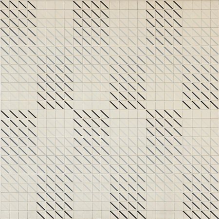 Walter Fusi Senza titolo (042), 1975;Acrilico su tela, 120 x 120 cm Firma,...