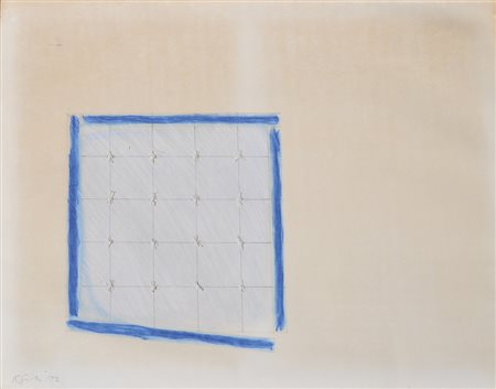 Richard Smith (1931 – 2016) Another little gift, 1972;Tecnica mista su carta,...