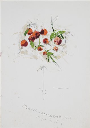 Mario Schifano (Al Chums 1934 – Rom/Roma 1998) Aranci e mandarini, anni ’80...