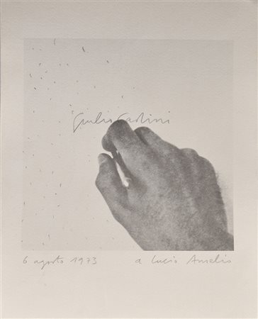 Giulio Paolini (Genua/Genova 1940) Vedo, la decifrazione del mio campo...