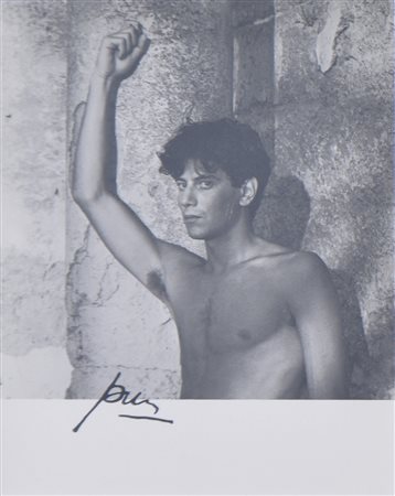 Robert Mapplethorpe Alex Simotas , 1983;Cartolina edita in occasione della...
