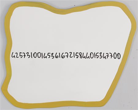 Michelangelo Pistoletto (* Bella 1933) Frattali, 1999/2000;Acrilico su...