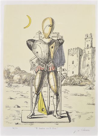 Giorgio De Chirico (Volos 1888 – Rom/Roma 1978) Il trovatore con la...