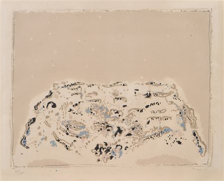 Zoran Antonio Music (Boccavizza 1909 - Venezia 2005) Paesaggio...