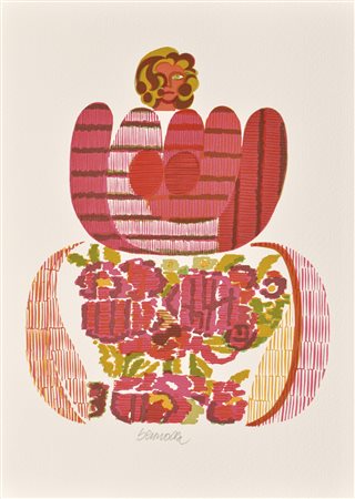 AA.VV Albo “Aux deux amix”, Verona;Con 6 quaderni di Giuseppe Ajmone, Miguel...