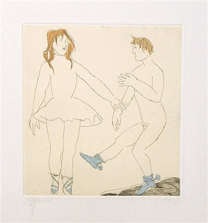 Giacomo Manzù (Bergamo 1908 – Rom/Roma 1991) Passo di danza II,...
