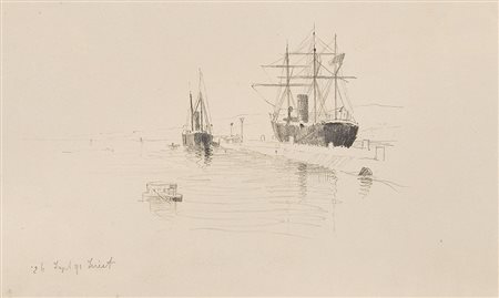 Emilie Mediz-Pelikan (Vöcklabruck, Oberösterreich 1861 – Dresden 1908) Hafen...