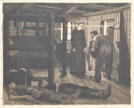 Käthe Kollwitz (Königsberg 1867 – Moritzburg bei Dresden 1945) Ende,...
