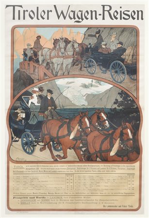 Adolf Münzer (Pleß, Oberschlesien 1870 – Landsberg am Lech 1953) Plakat...