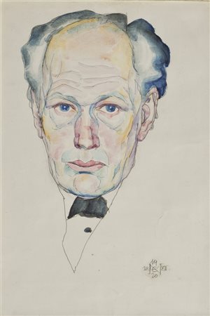 Ernst Nepo (Dauba, Böhmen 1895 – Innsbruck 1971) Herrenporträt,...