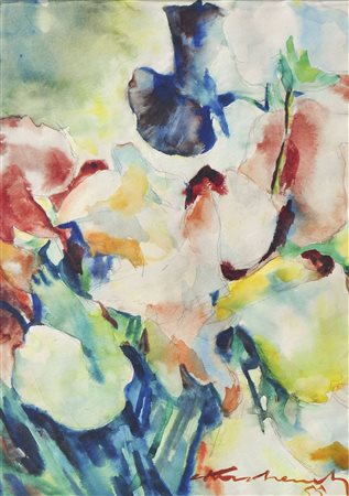 Wilhelm Nicolaus Prachensky (Innsbruck 1898 – 1956) Bunte Blumen,...