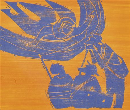 Heiner Gschwendt (Klausen 1914 – 2011) Verkündigung an die Hirten,...