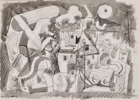 Riccardo Schweizer (Mezzano, Primiero 1925 – Casez, Nonstal 2004) Mezzano,...