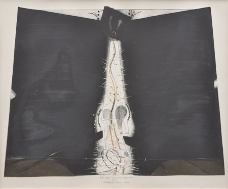 Petar Waldegg (* Travnik, Bosnien/Bosnia 1950) Ohne Titel, 1980;Radierung u....