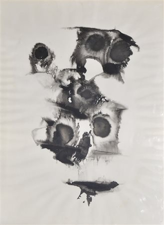 Franz Xaver Hauser Ohne Titel, um 1979;Tusche laviert, 50 x 43 cm, gerahmt...