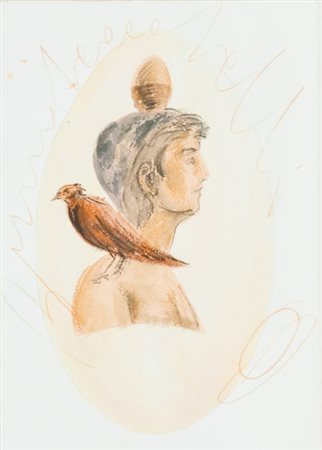 Bruno Ceccobelli Montecastello Vibio (Pg) 1952 Senza titolo Tecnica mista su...