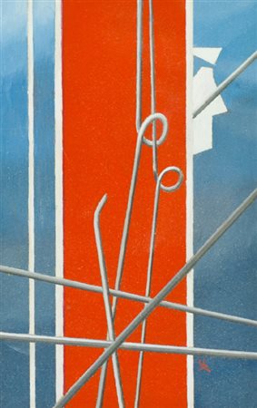 Leopoldo Terreni Terricciola (Pi) 1952 Senza titolo, anni '90 Olio su tela...