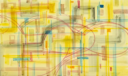 Silvio Polloni Firenze 1888 - Firenze 1972 Senza titolo, 1960 Tecnica mista...