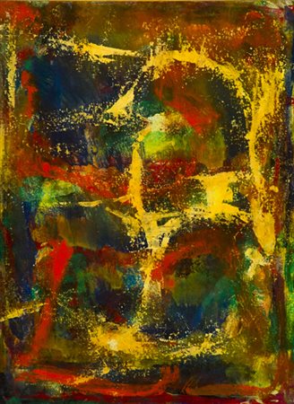 Silvio Polloni Firenze 1888 - Firenze 1972 Senza titolo Tecnica mista su...