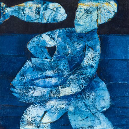 Mauro Donati Rosignano 1945 Senza titolo Tecnica mista su tela, cm. 70x70...