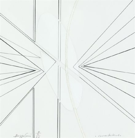 Silvano Bozzolini Fiesole (Fi) 1911 - Parigi 1998 Concentration, 1977...