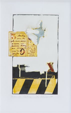 Alessandro Reggioli Firenze 1971 Senza titolo Acquaforte ritoccata a mano,...