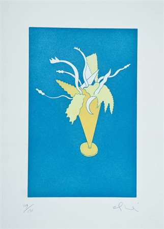 Luca Alinari Firenze 1943 Senza titolo Litografia su carta, cm. 70x50, es....