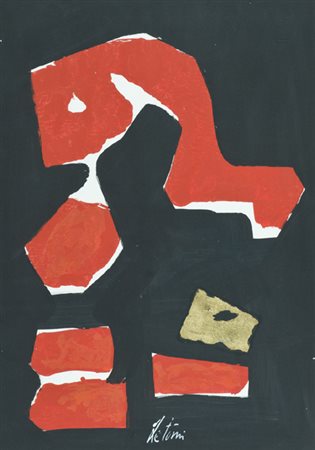 Augusto De Tomi Senza titolo Tecnica mista su carta, cm. 67x47 Firmato in...