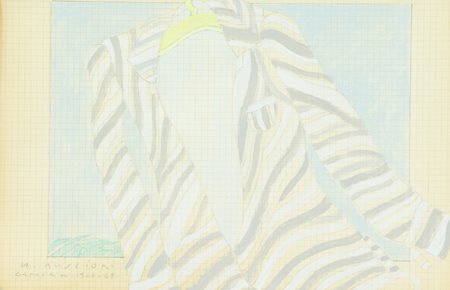 Umberto Buscioni Bonelle (Pt) 1931 Camicia, 1967/68 Tecnica mista su carta,...