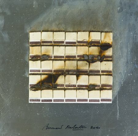 Bernard Aubertin Fotenay aux Roses 1934 Allumettes brules, 2010 Fiammiferi...