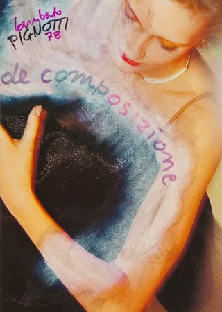 Lamberto Pignotti Firenze 1926 Decomposizione, 1978 Tecnica mista su carta,...