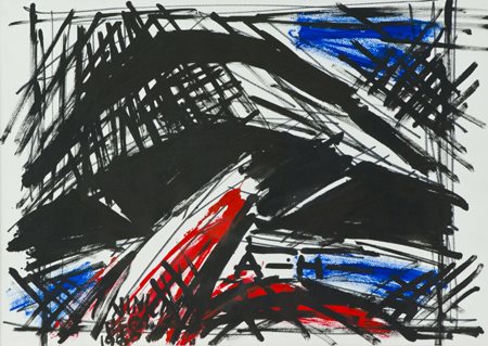 Vinicio Berti Firenze 1921 - Firenze 1991 Senza titolo, 1980 Tempera...