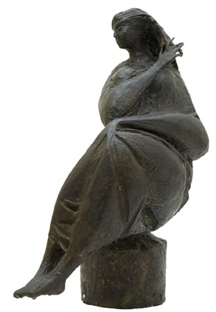 Iorio Vivarelli Fognano di Montale (Pt) 1922 - 2008 Figura seduta, 1963...