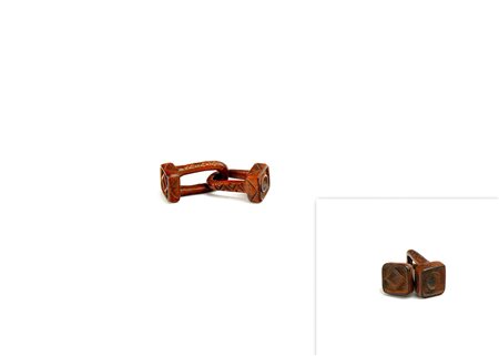 Stampo da pane doppio nuziale in legno-ENA wedding wooden bread stamps