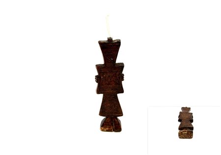 Paletta verticale in legno con stampo (difetti)-ENA wooden bread stamp. Defects