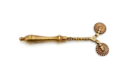 Rondella da pasta doppia in ottone fuso con raccordo a cuore(cfr. Landini p....