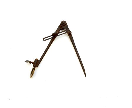 Rotella tagliapasta a compasso, in ferro (cfr. Landini pag. 77) (l cm 20...