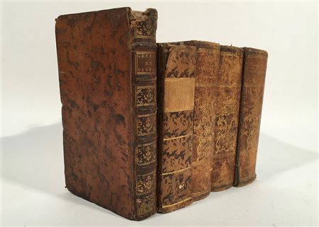 Lotto composto da 5 opere di soggetto ed epoca differenti, formati e legature...