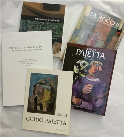 Lotto composto da cinque pubblicazioni inerenti la storia dell'arte, fra cui...