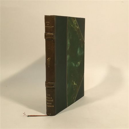 DE MONTHERLANT, Henri - Un désir frustré mine l'amour. Parigi: Lapina, 1928....