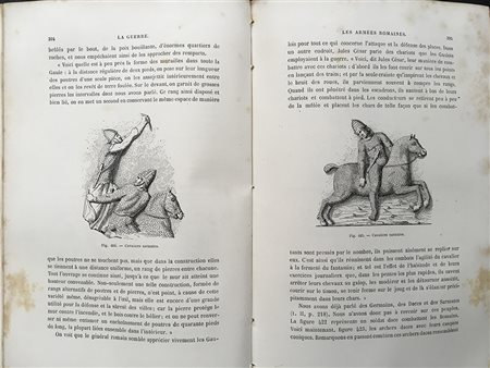 MENARD, René - La Vie Privée des Anciens. Parigi: Vve. A. Morel, 1882-83. 4...