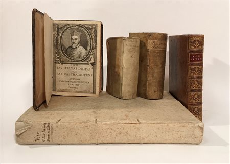 Lotto composto da cinque opere differenti di diverso argomento ed epoca...