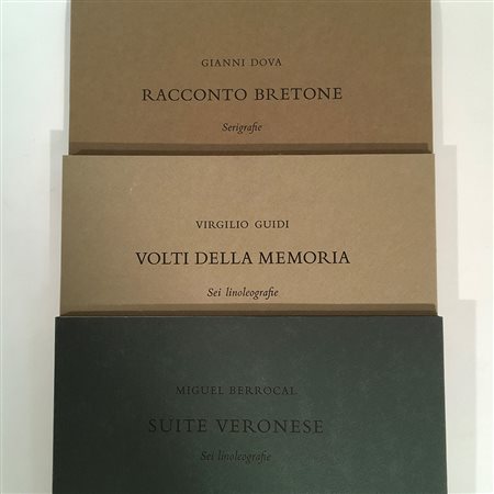 GUIDI, Virgilio - Miguel BERROCAL - Gianni DOVA - Volti della memoria; Suite...