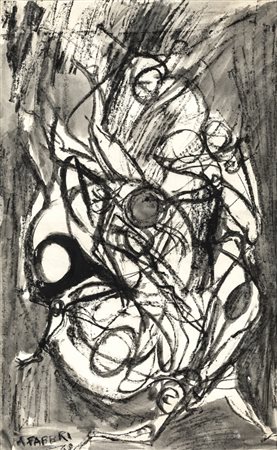 Agenore Fabbri Quarrata 1911 - Savona 1998 Descrizione: Acquarello su carta,...