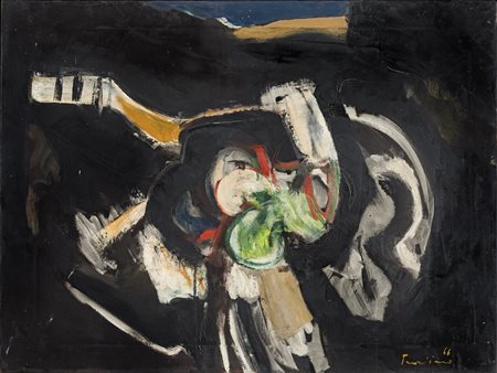 Salvatore Provino METAMORFOSI Olio su tela, cm 60x80. Firmato e datato in...