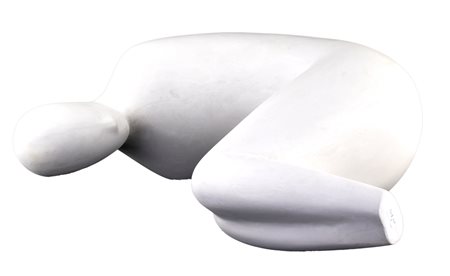 Oliviero Rainaldi BATTESIMI UMANI Scultura in gesso, cm (H)24x72x47. Opera...